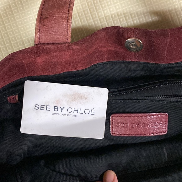 See by Chloe suede tote bag - Picture 3 of 7